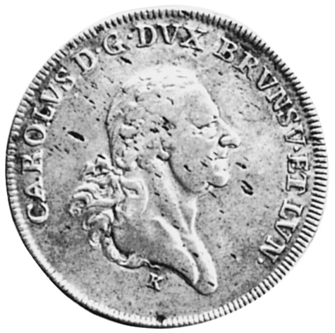 ドイツ　brunswick-wolfebuttel　1819年　　＠１８ German States BRUNSWICK-WOLFENBÜTTEL Thaler KM 988 Prices & Values | N