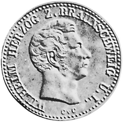 German States BRUNSWICK-WOLFENBÜTTEL Thaler KM 1129 Prices & Values |