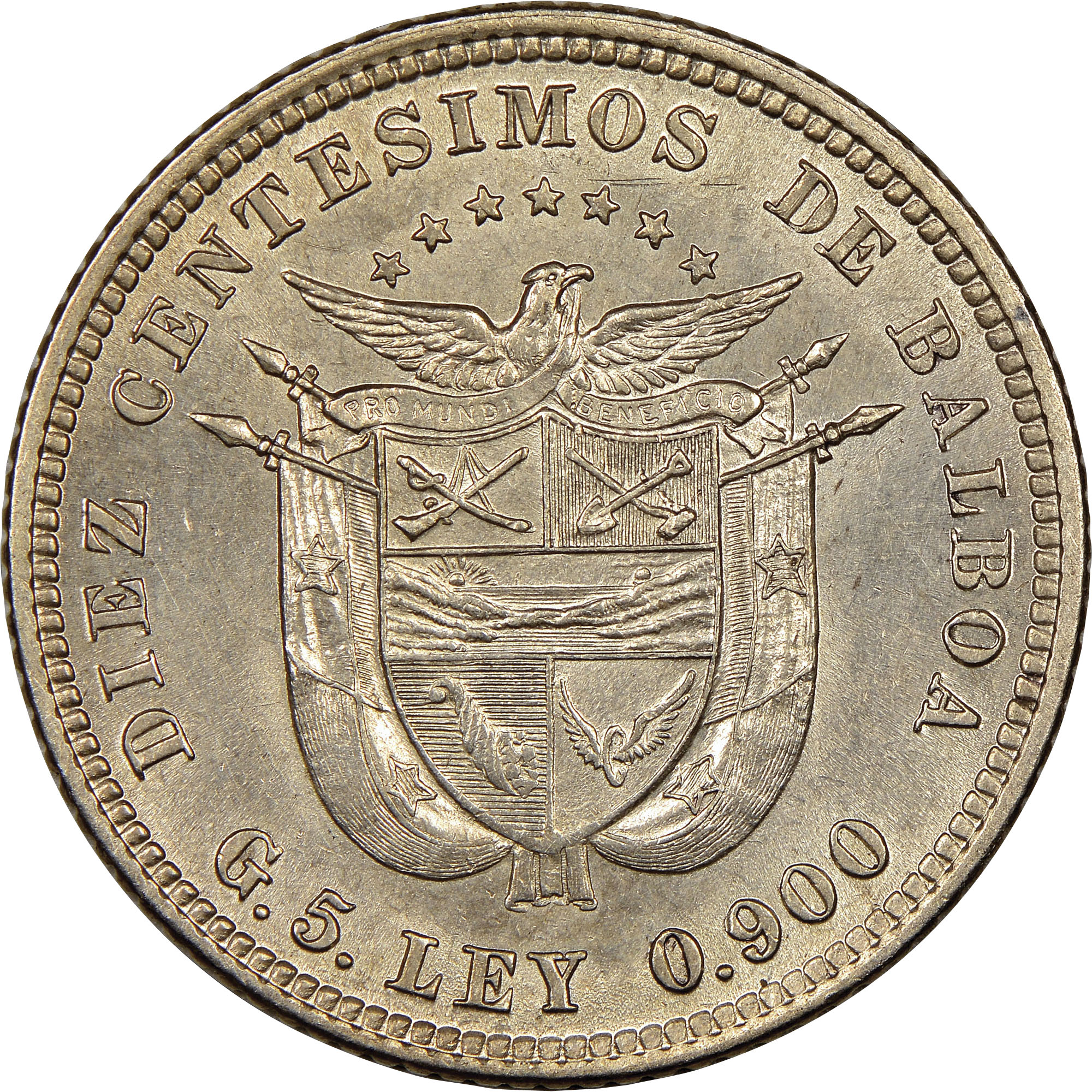 Panama 10 Centesimos KM 3 Prices & Values | NGC