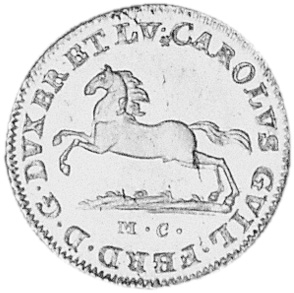 German States BRUNSWICK-WOLFENBÜTTEL 1/6 Thaler KM 1001 Prices & Value