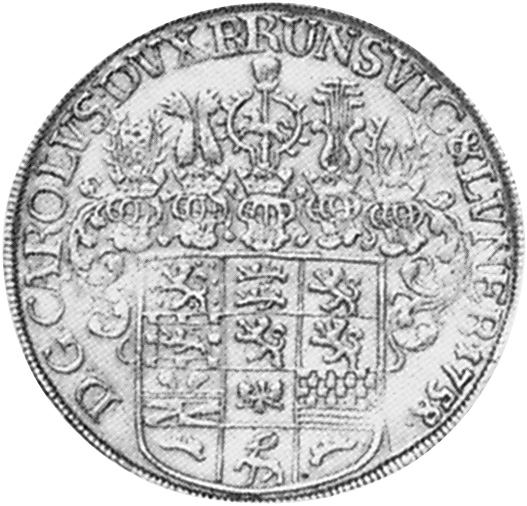 German States BRUNSWICK-WOLFENBÜTTEL Thaler KM 883 Prices & Values | N
