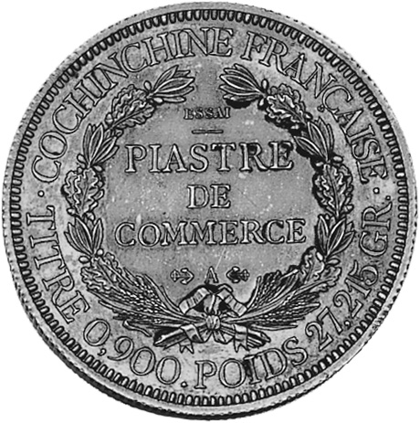French Cochin China Piastre KM E12 Prices & Values NGC