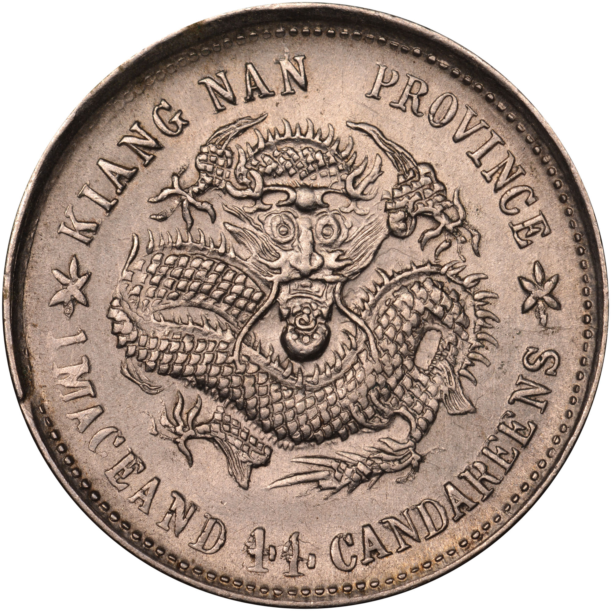 China, Provincial KIANGNAN, PROVINCE 20 Cents Y 143a.2 Prices & Values