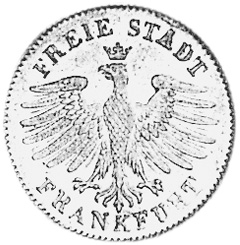 German States FRANKFURT AM MAIN 6 Kreuzer KM 314 Prices & Values | NGC