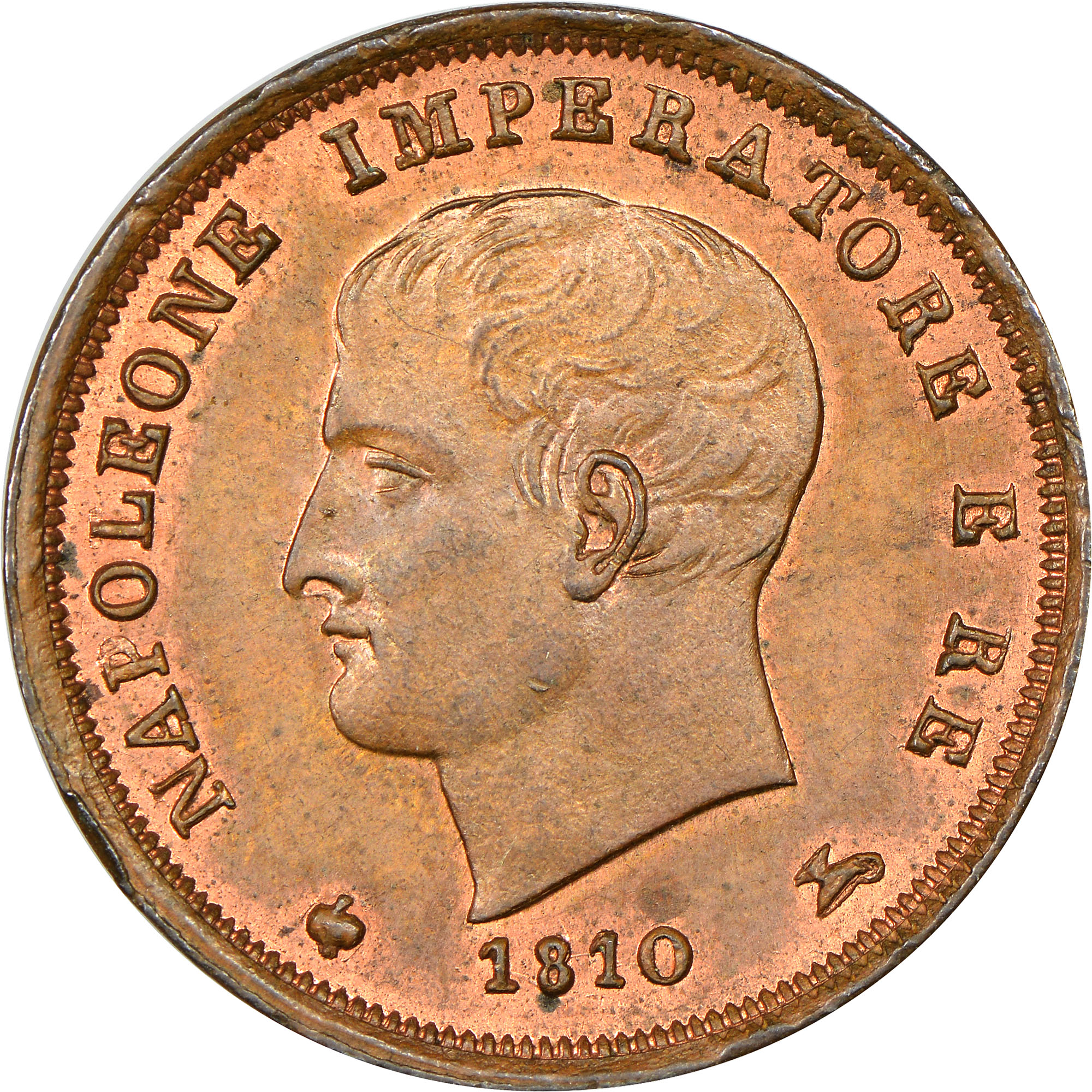 Italian States KINGDOM OF NAPOLEON 3 Centesimi C 2.2 Prices & Values