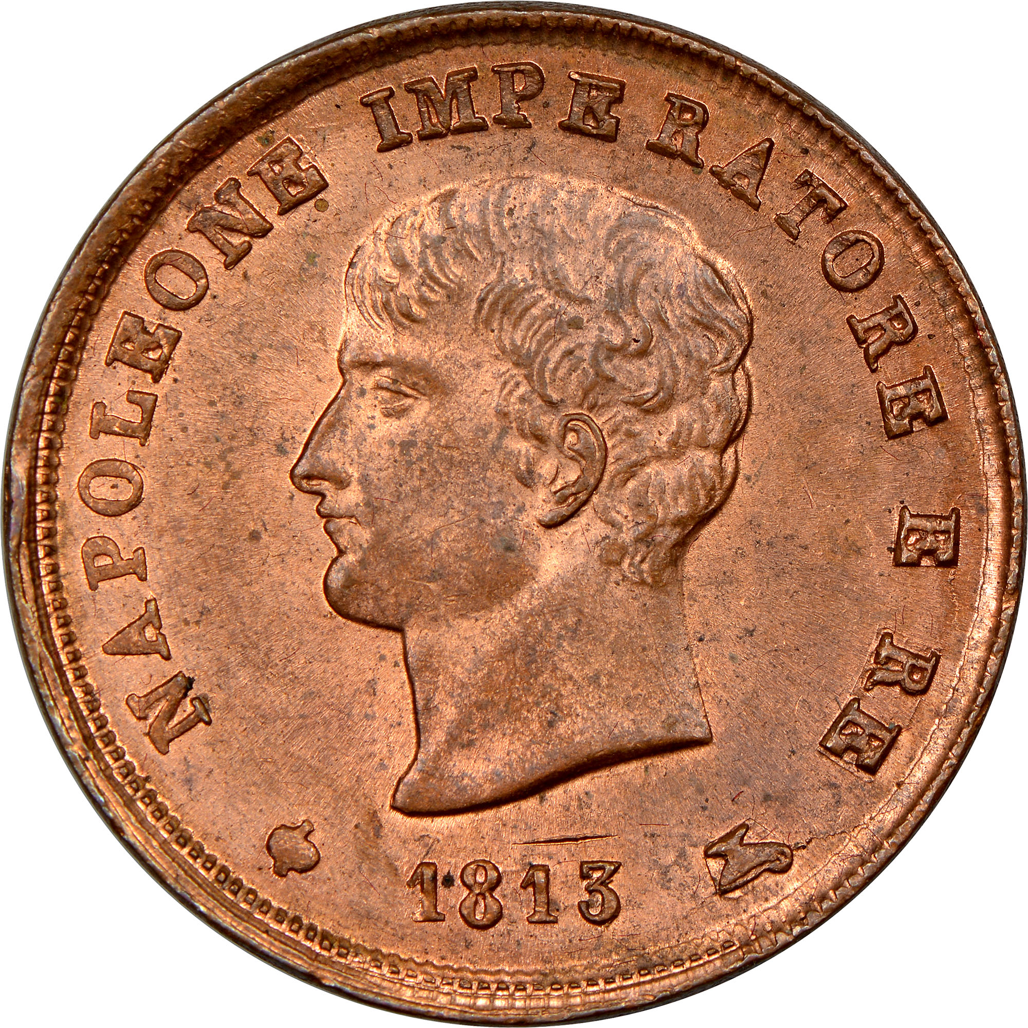 Italian States KINGDOM OF NAPOLEON 3 Centesimi C 2.2 Prices & Values