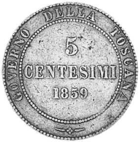 Italian States TUSCANY 5 Centesimi C 83 Prices & Values | NGC
