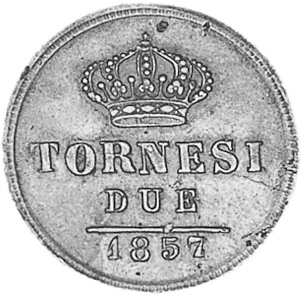 Italian States NAPLES 2 Tornesi KM 374 Prices & Values | NGC