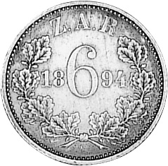 South Africa 6 Pence KM 4 Prices & Values | NGC