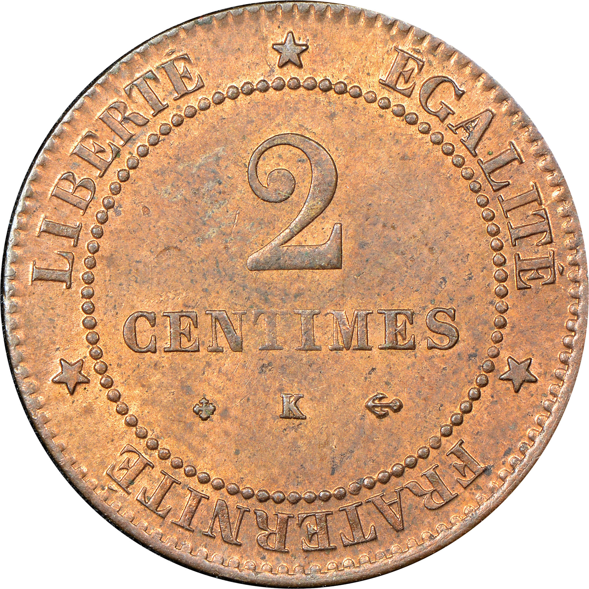 2 ctimes Cérès (Essai de Barre) - France - Numista