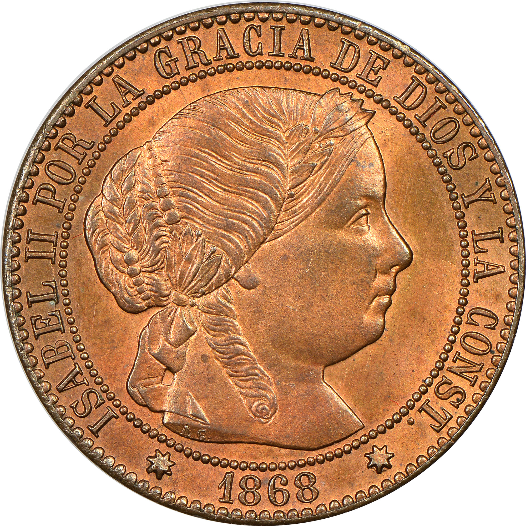 Spain Centimo KM 633.5 Prices & Values | NGC