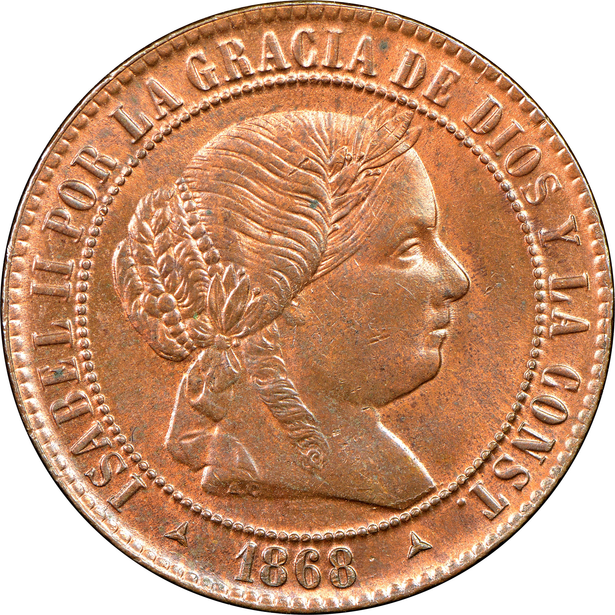 Spain 2-1/2 Centimos KM 634.4 Prices & Values | NGC