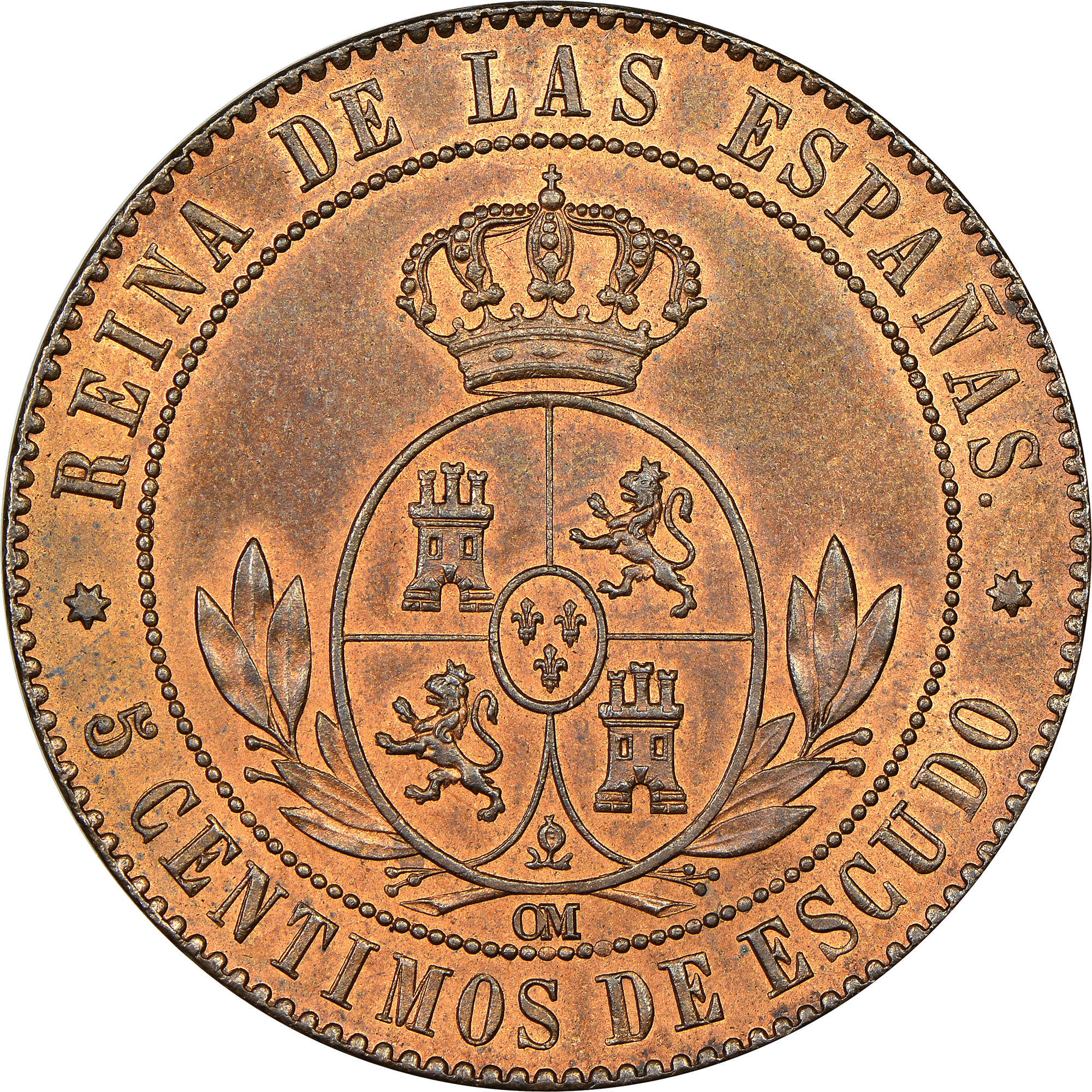 Spain 5 Centimos KM 635.5 Prices & Values | NGC