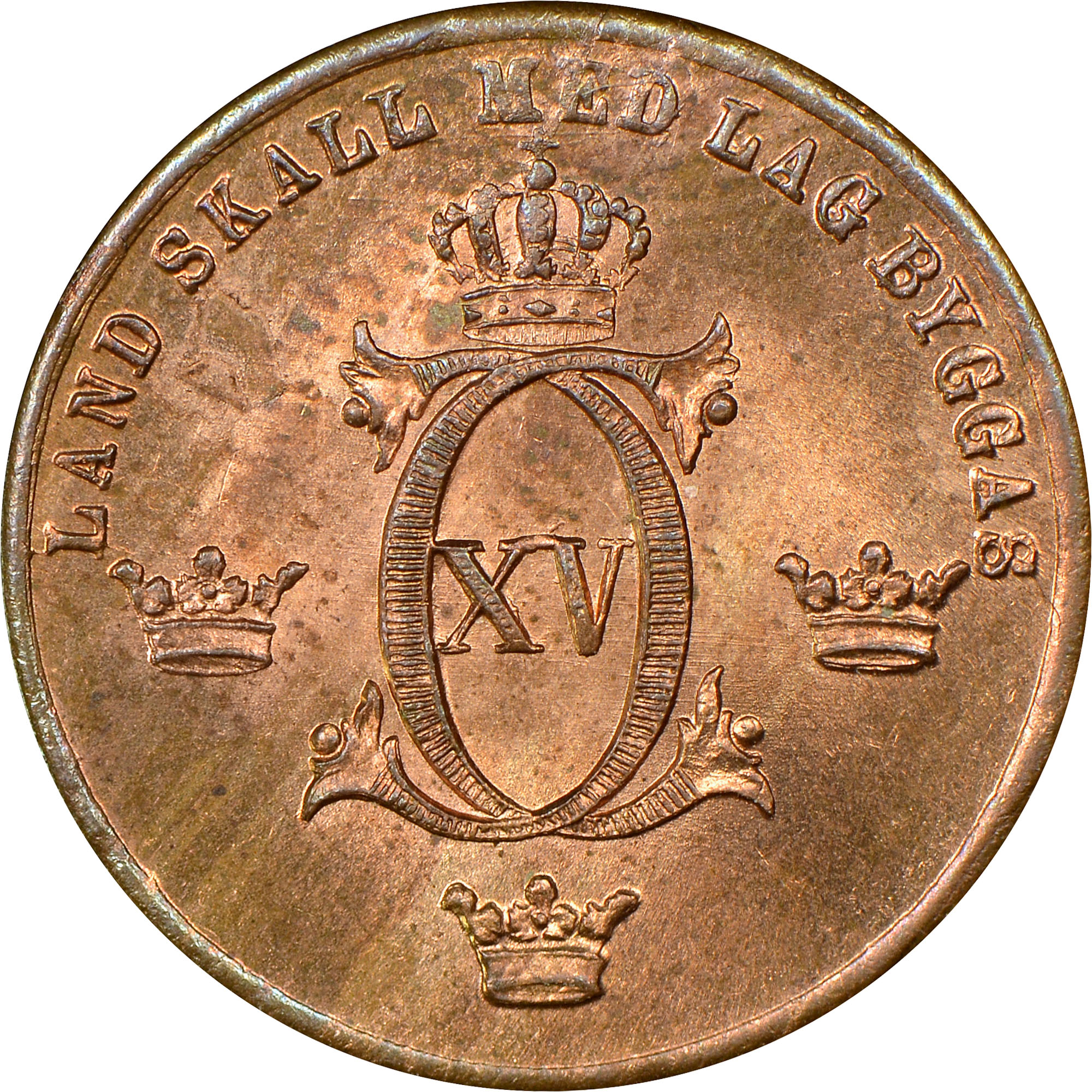 Sweden 1/2 Öre KM 715 Prices & Values | NGC