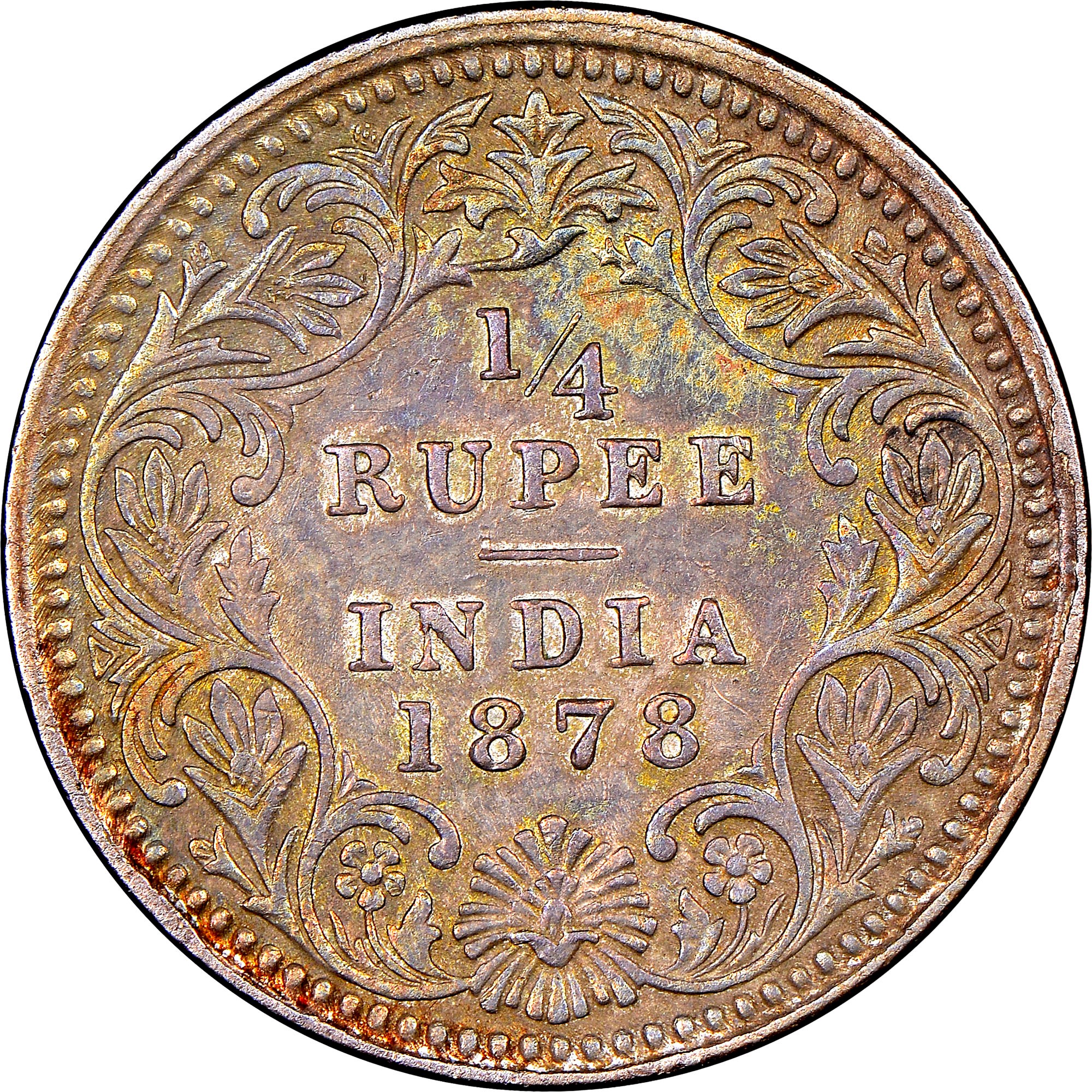 India-British 1/4 Rupee KM 490 Prices & Values | NGC