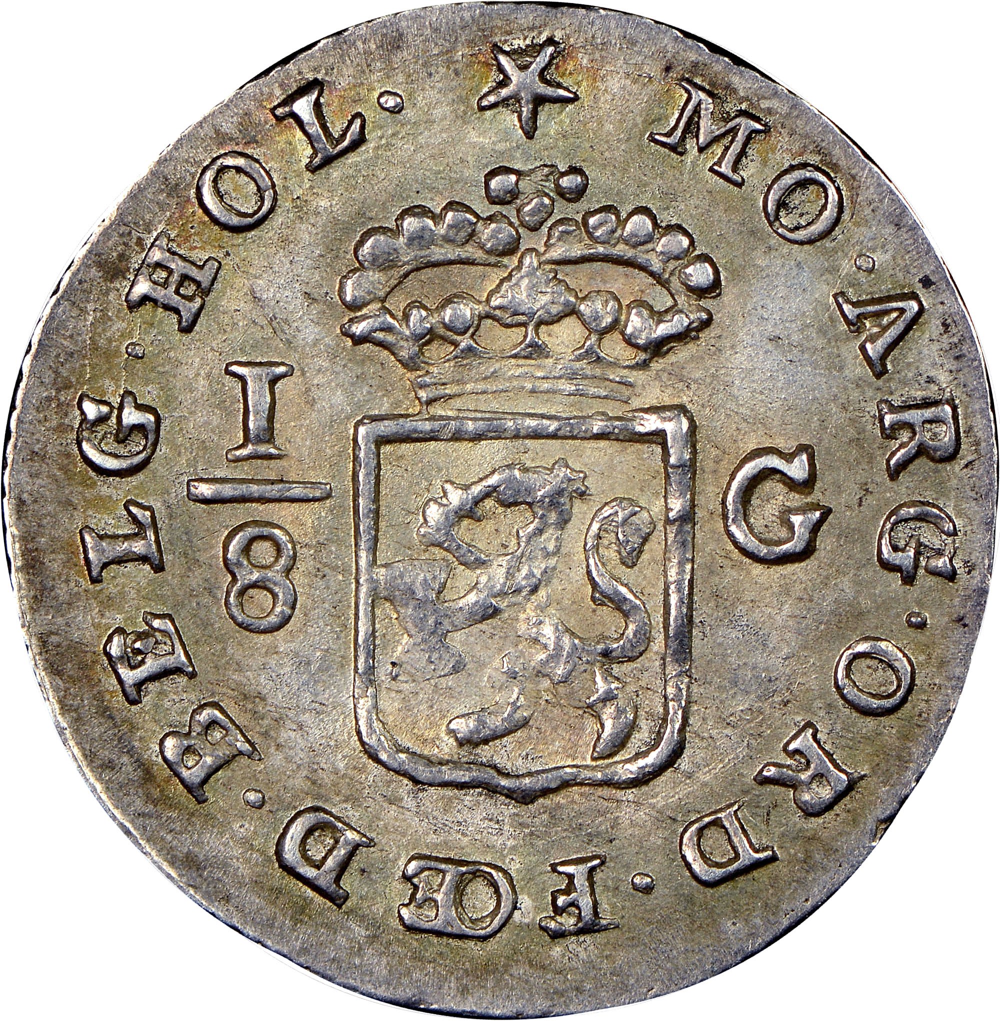 Netherlands East Indies 1/8 Gulden KM 80 Prices & Values | NGC
