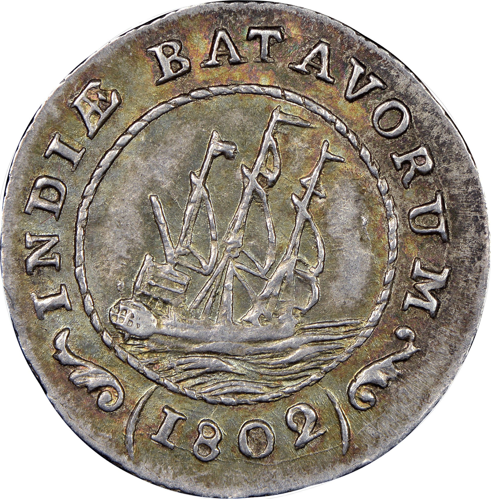 Netherlands East Indies 1/8 Gulden KM 80 Prices & Values | NGC