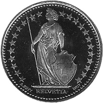 Switzerland 1/2 Franc KM 23a.3 Prices & Values | NGC