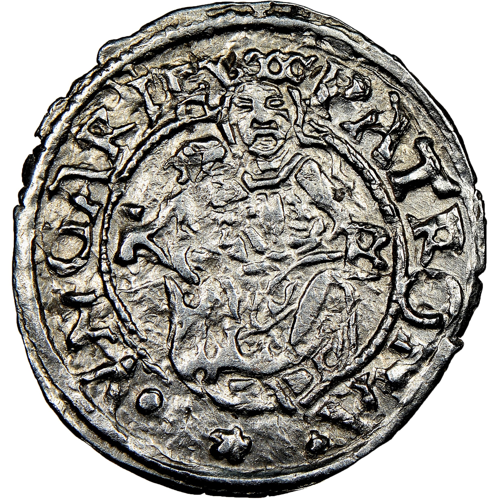 神聖ローマ帝国1549 KB Hungary Denar NGC MS 63 Hungarian Denar MS 63 | Austin Coins