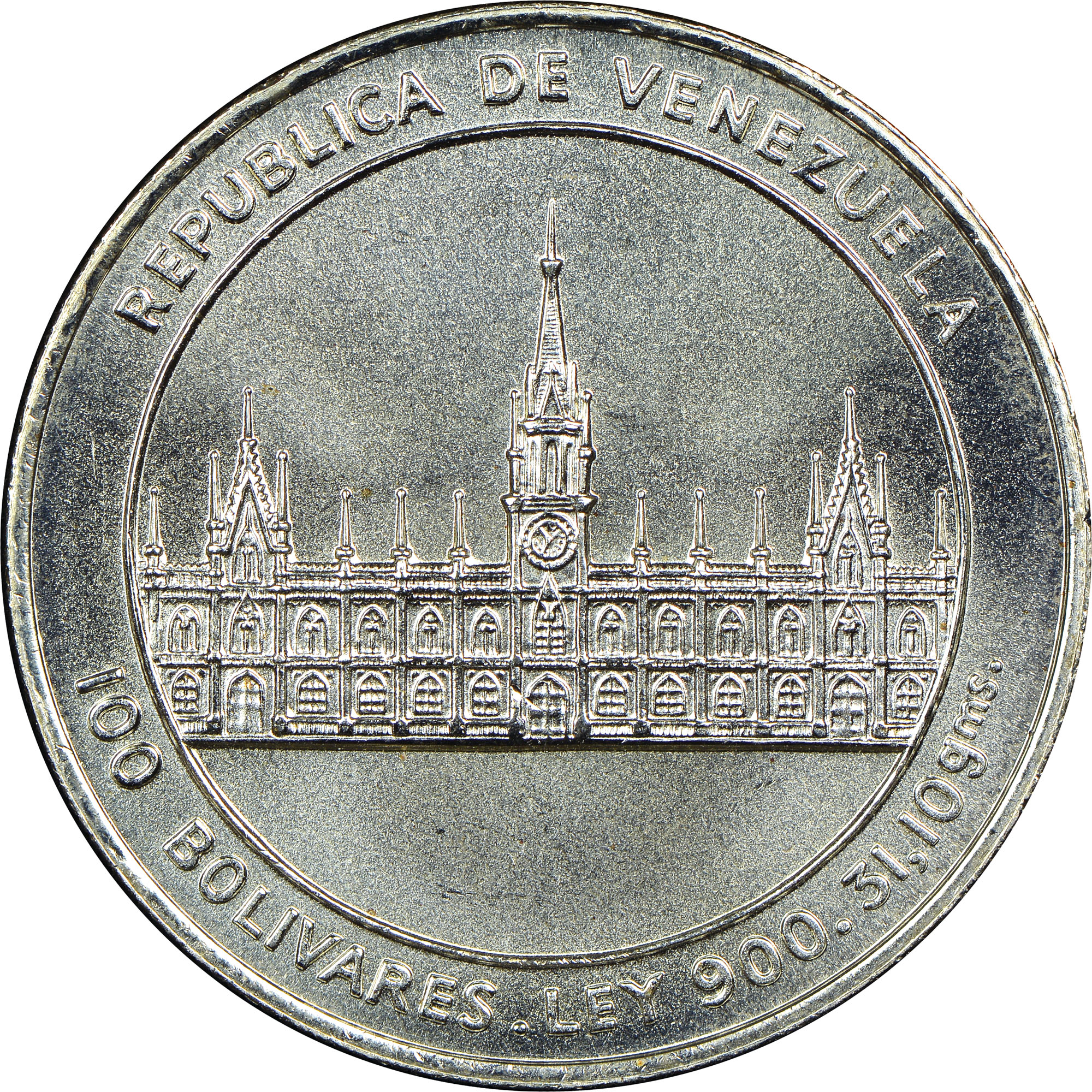 Venezuela 100 Bolivares Y 60 Prices Values NGC