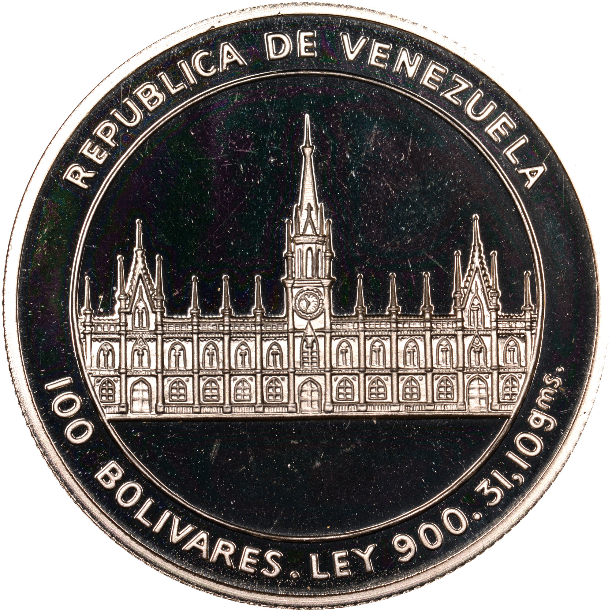 Venezuela 100 Bolivares Y 60 Prices Values NGC