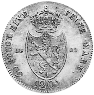 German States Nassau Weilburg 20 Kreuzer Km 20 Prices Values Ngc