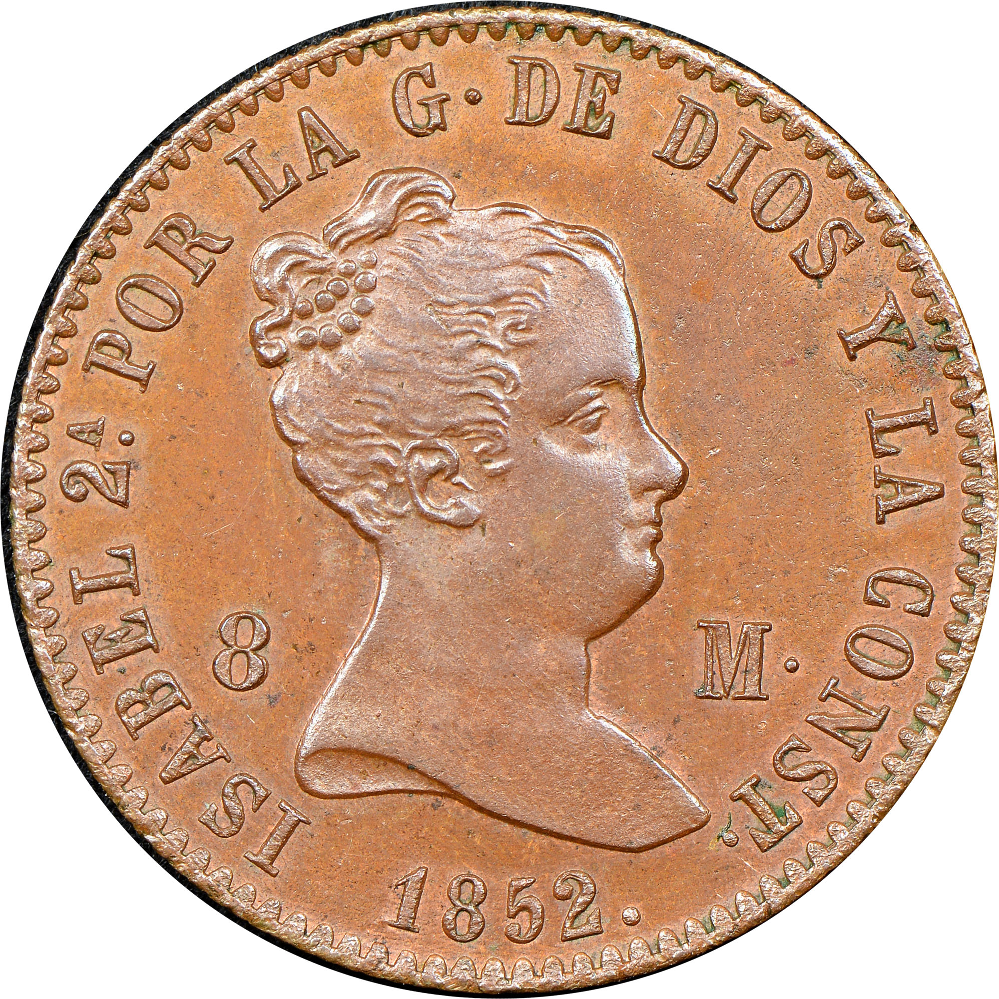 Spain 8 Maravedis KM 531.1 Prices & Values | NGC