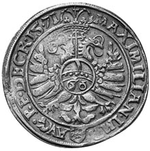 German States JAGERNDORF 60 Kreuzer, Guldenthaler MB 27 Prices & Value