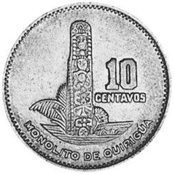 Guatemala 10 Centavos KM 256.2 Prices & Values | NGC