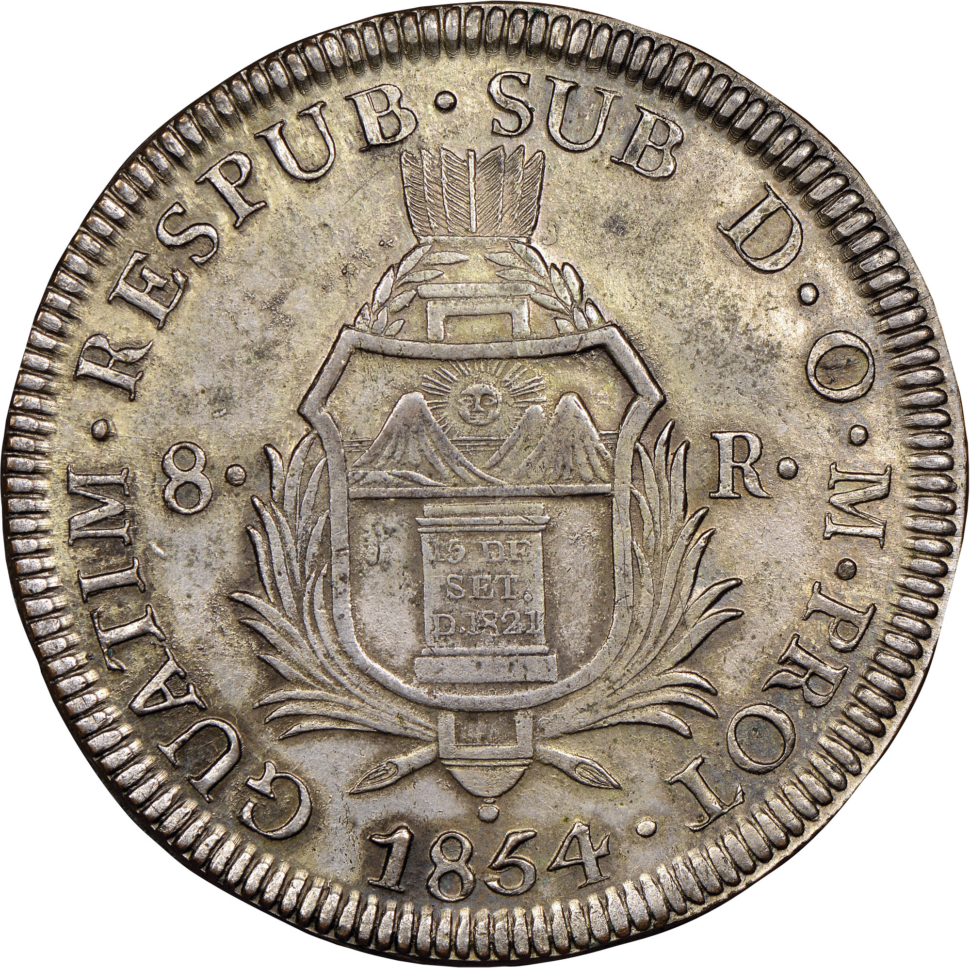 Guatemala 8 Reales KM Pn1 Prices & Values | NGC