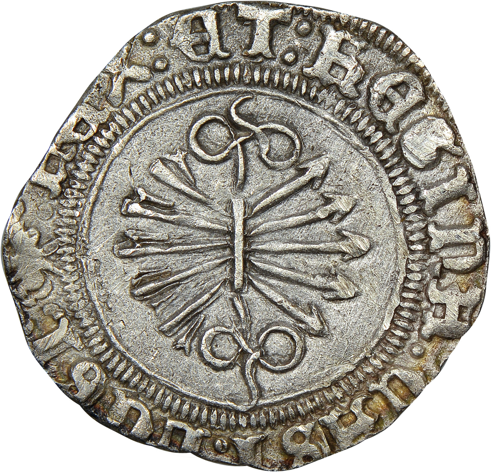 Dominican Republic SANTO DOMINGO 1/4 Real MB 7 Prices & Values | NGC