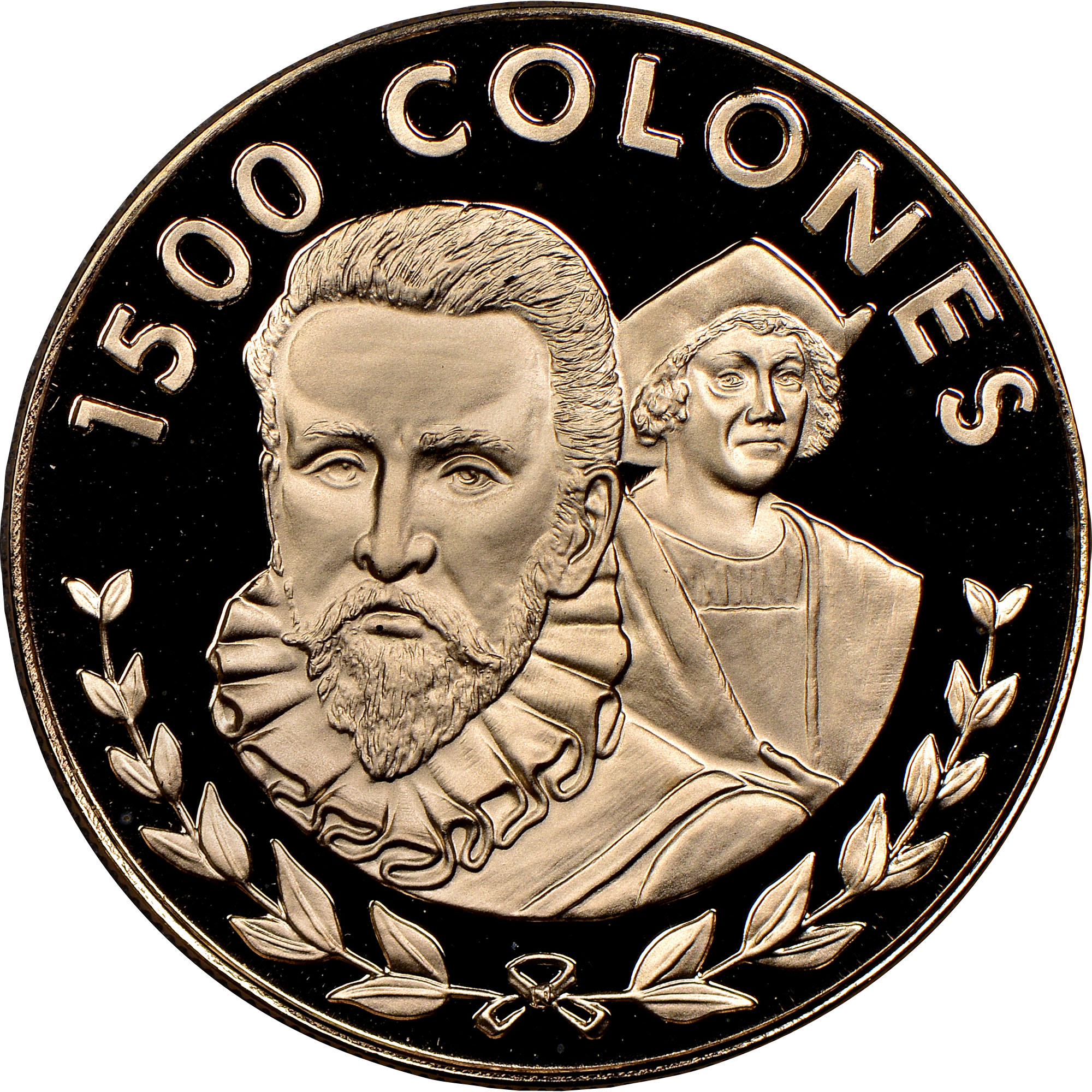 Costa Rica 1500 Colones KM 213 Prices & Values | NGC