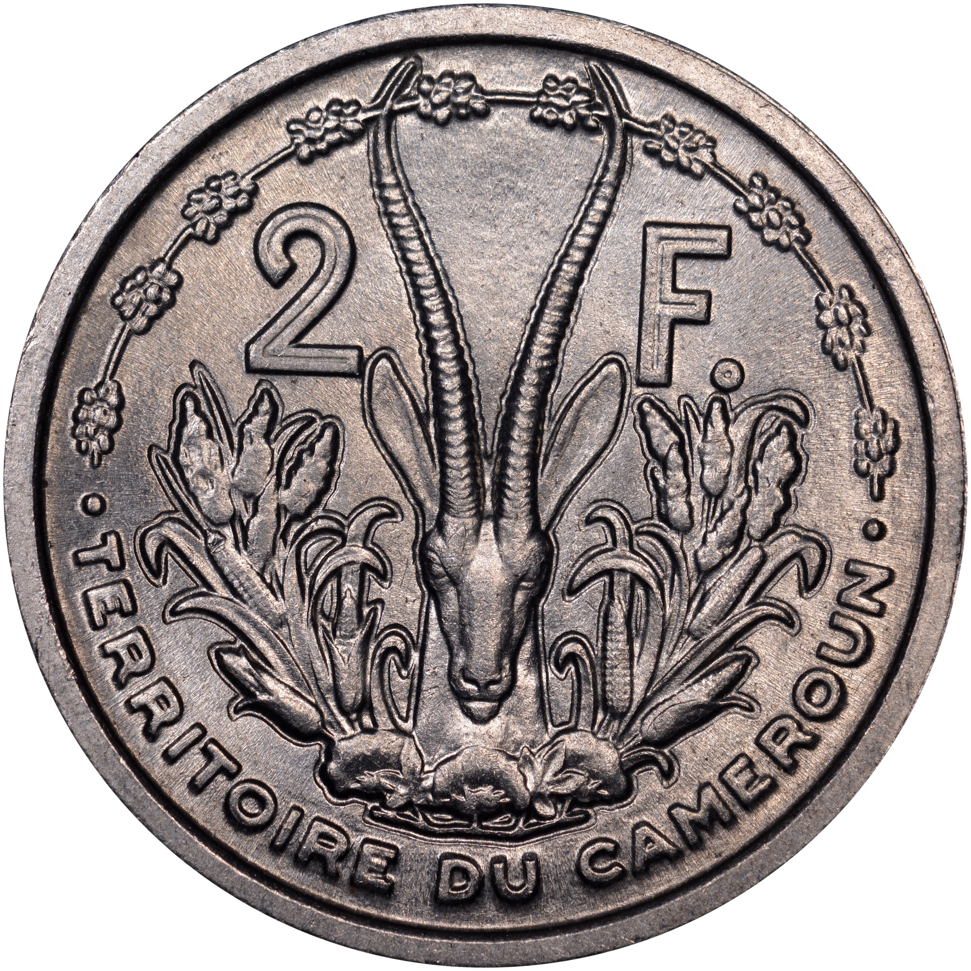 Cameroon 2 Francs KM 9 Prices & Values | NGC