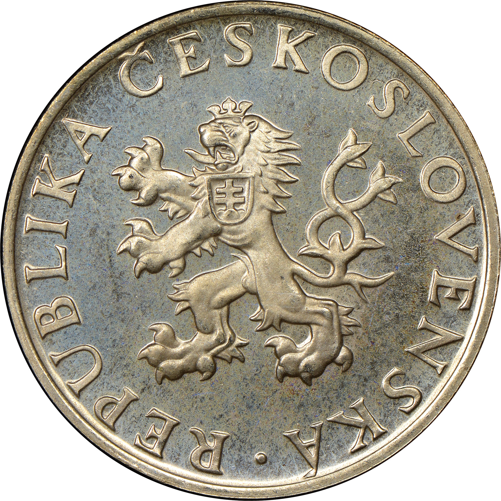Czechoslovakia 10 Korun KM 42 Prices & Values | NGC