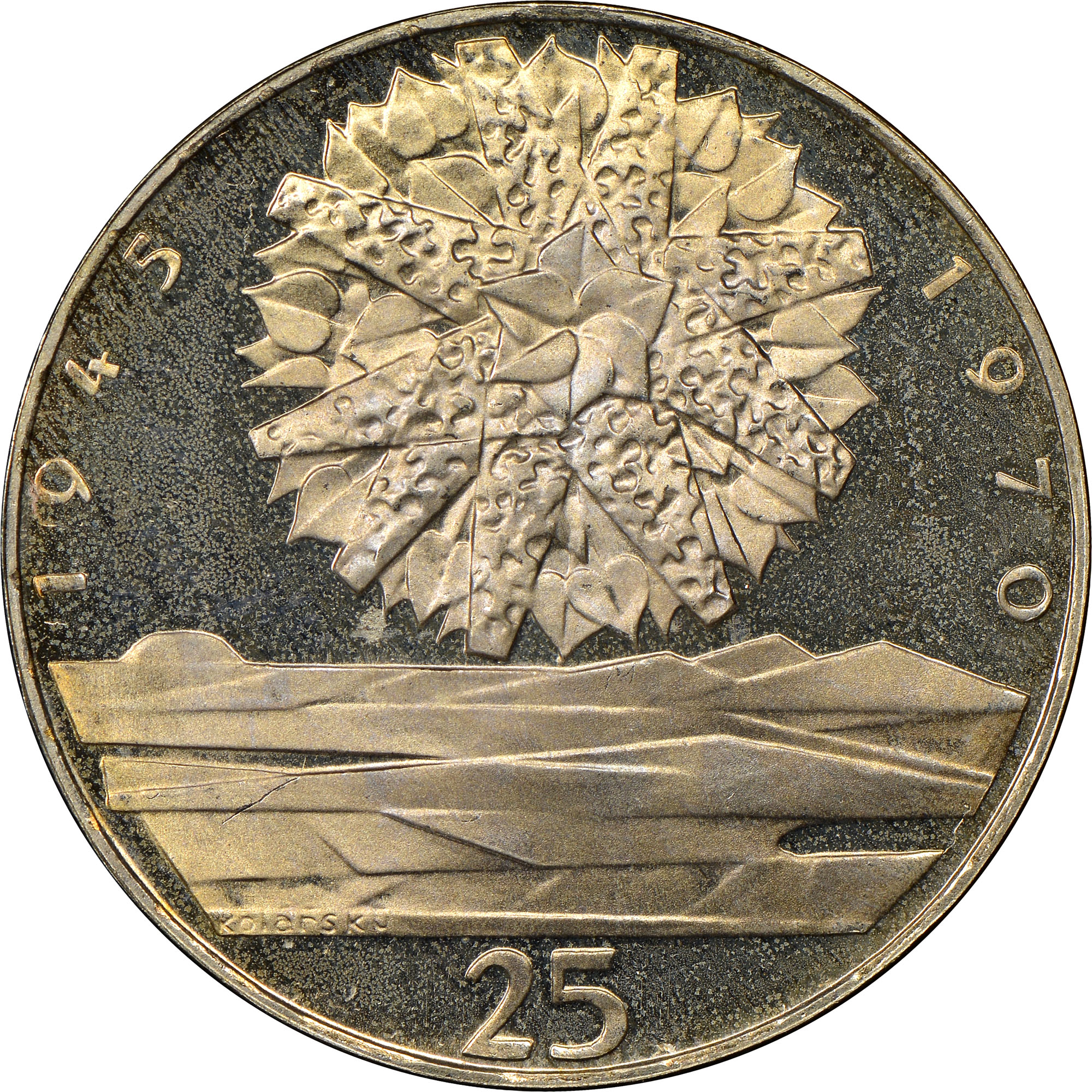 Czechoslovakia 25 Korun KM 69 Prices & Values | NGC