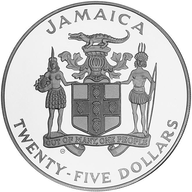 Jamaica 25 Dollars KM 99 Prices & Values | NGC