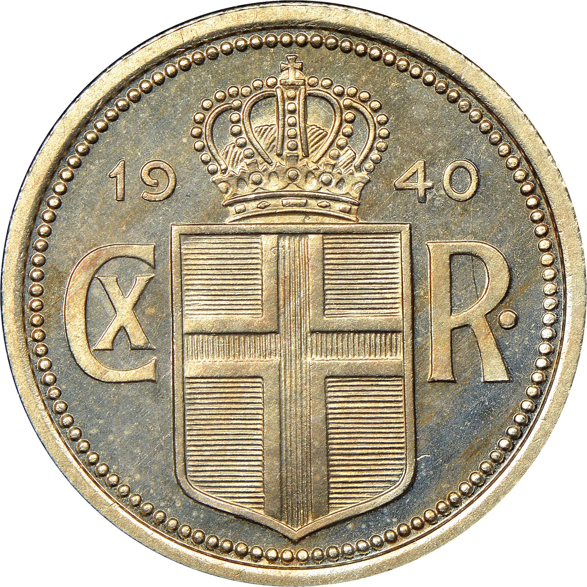 Iceland 25 Aurar KM 2.2 Prices & Values | NGC