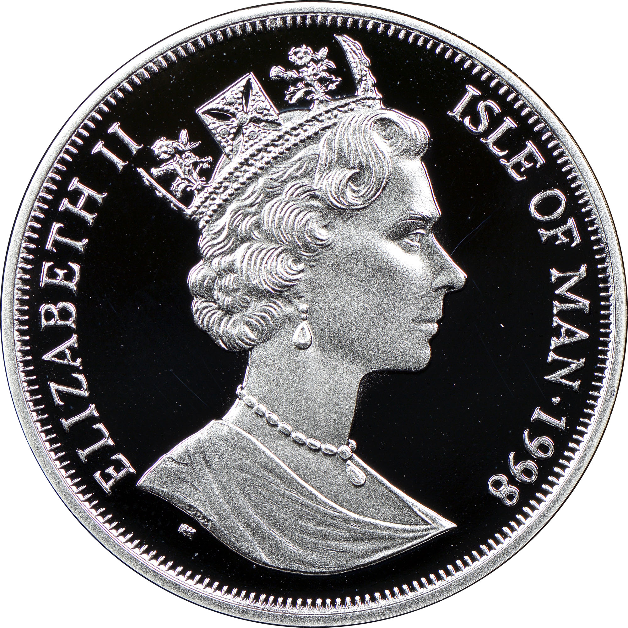 Isle Of Man Crown KM 857a Prices & Values | NGC
