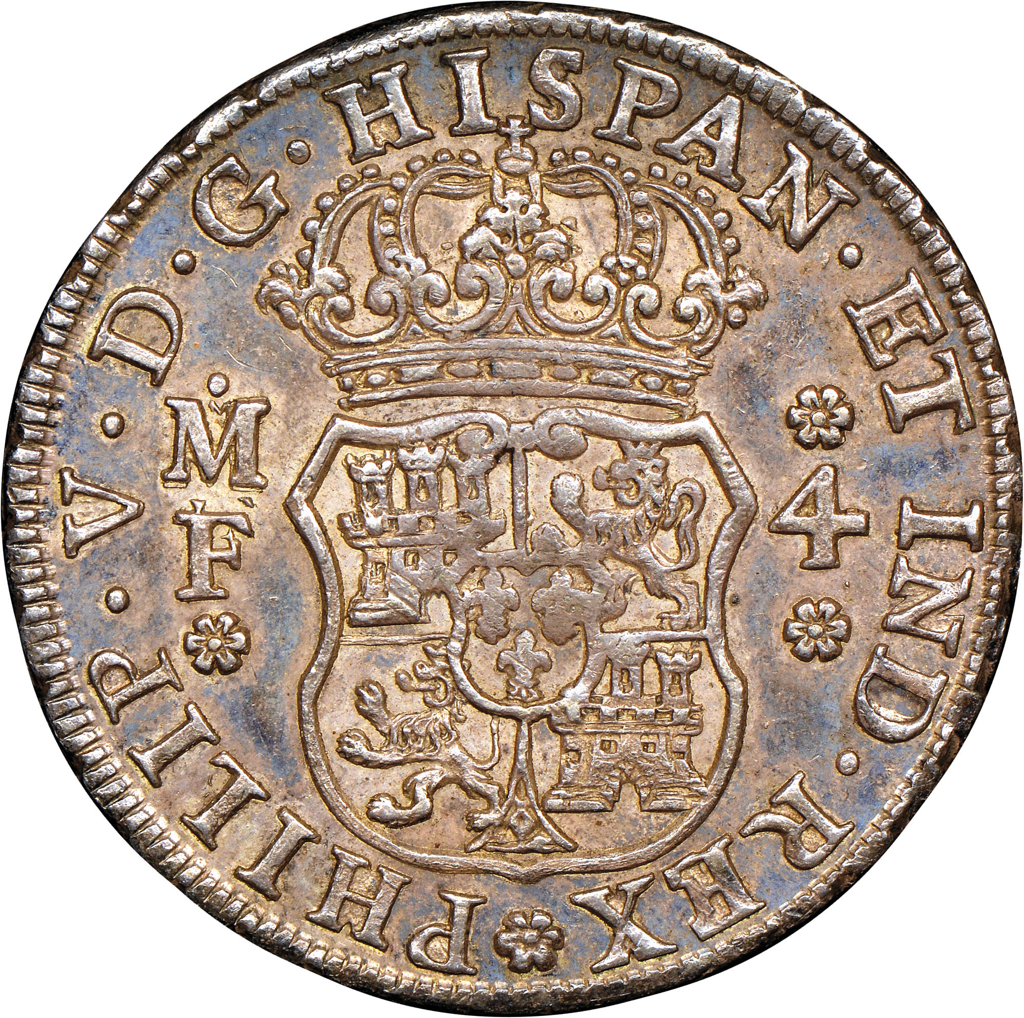 【定価4.4万】オロビアンコ FORTUNA MIRAGGIO Mexico SPANISH COLONY 4 Reales KM 94 Prices & Values | NGC