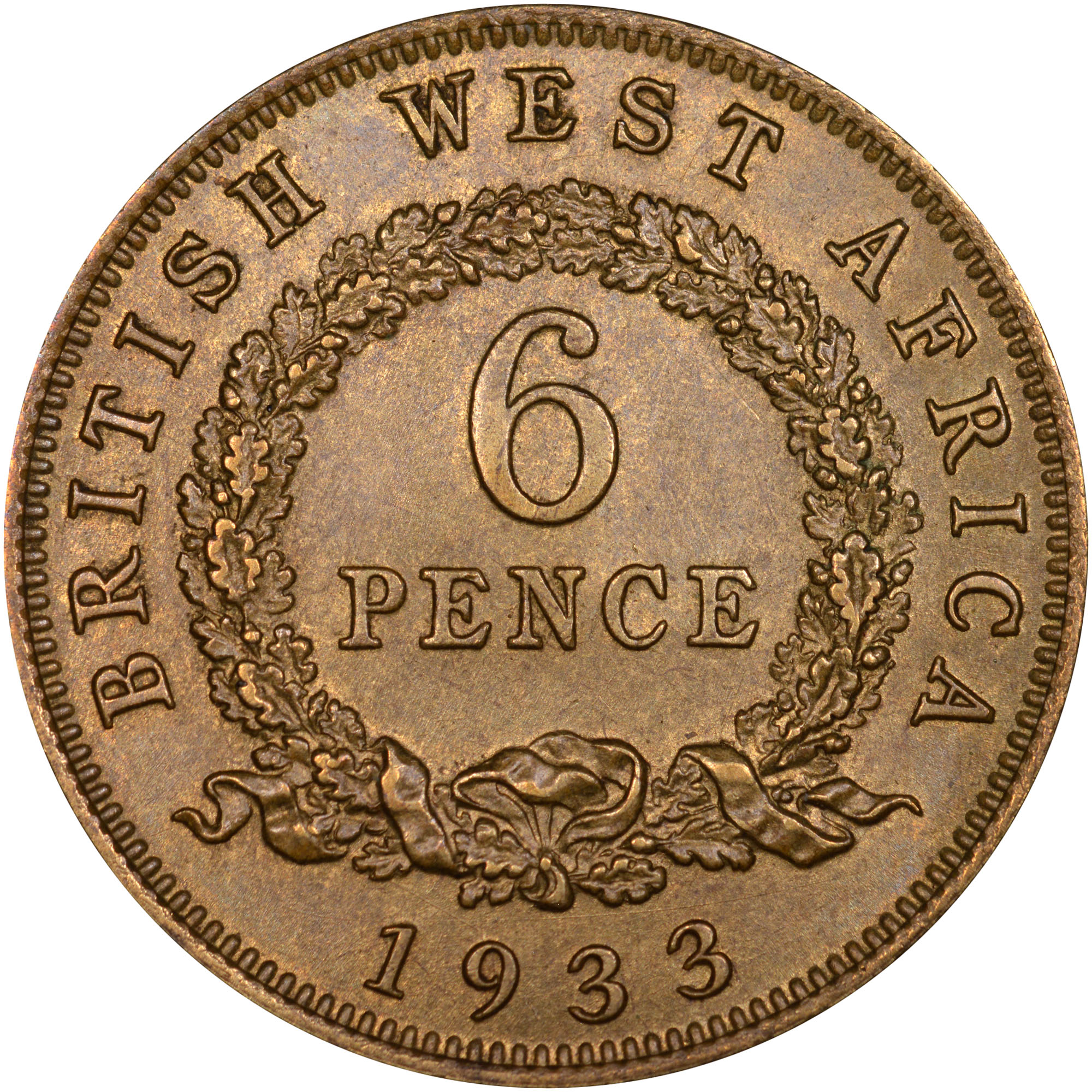 British West Africa 6 Pence KM 11b Prices & Values | NGC