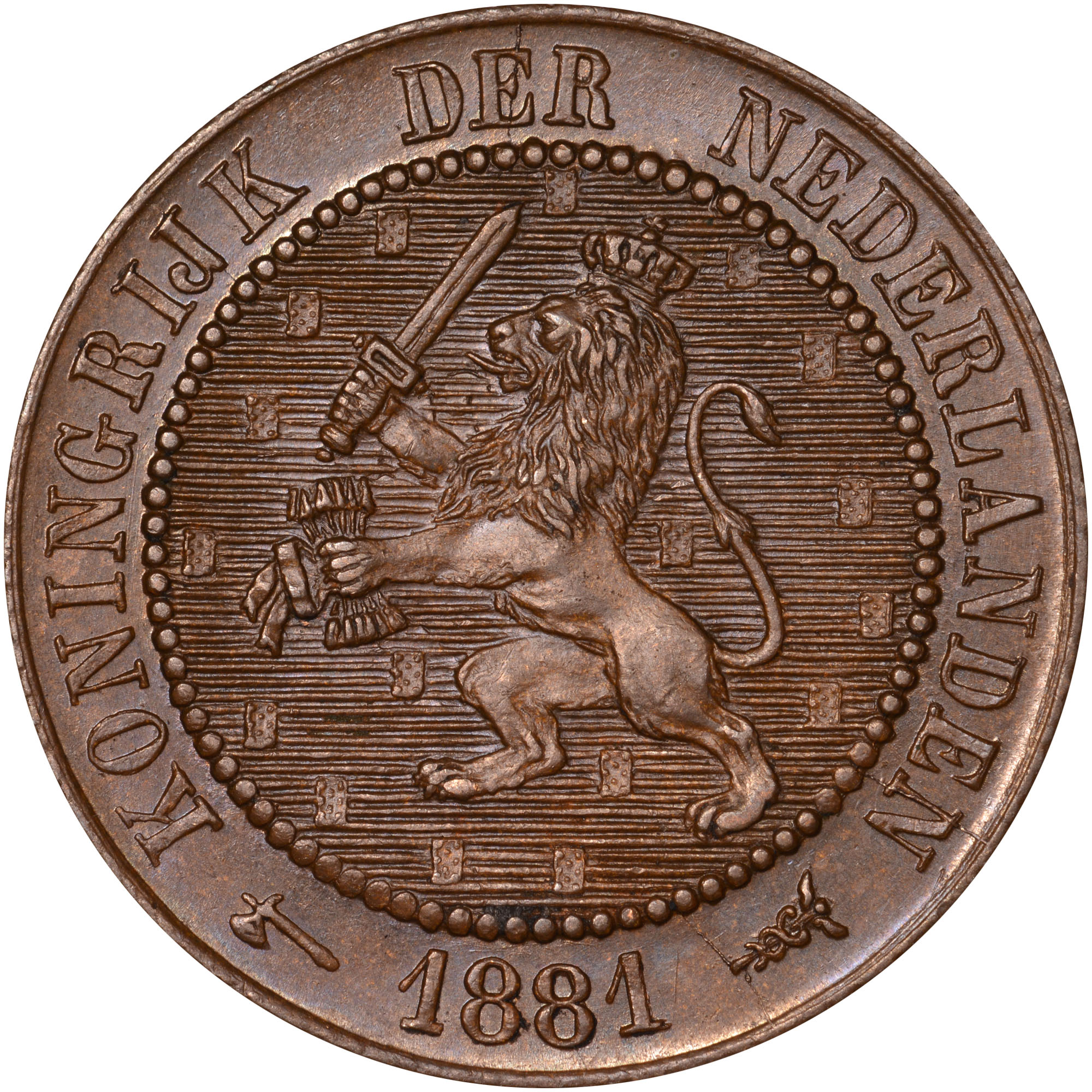 Netherlands 21/2 Cent KM 108.1 Prices & Values NGC