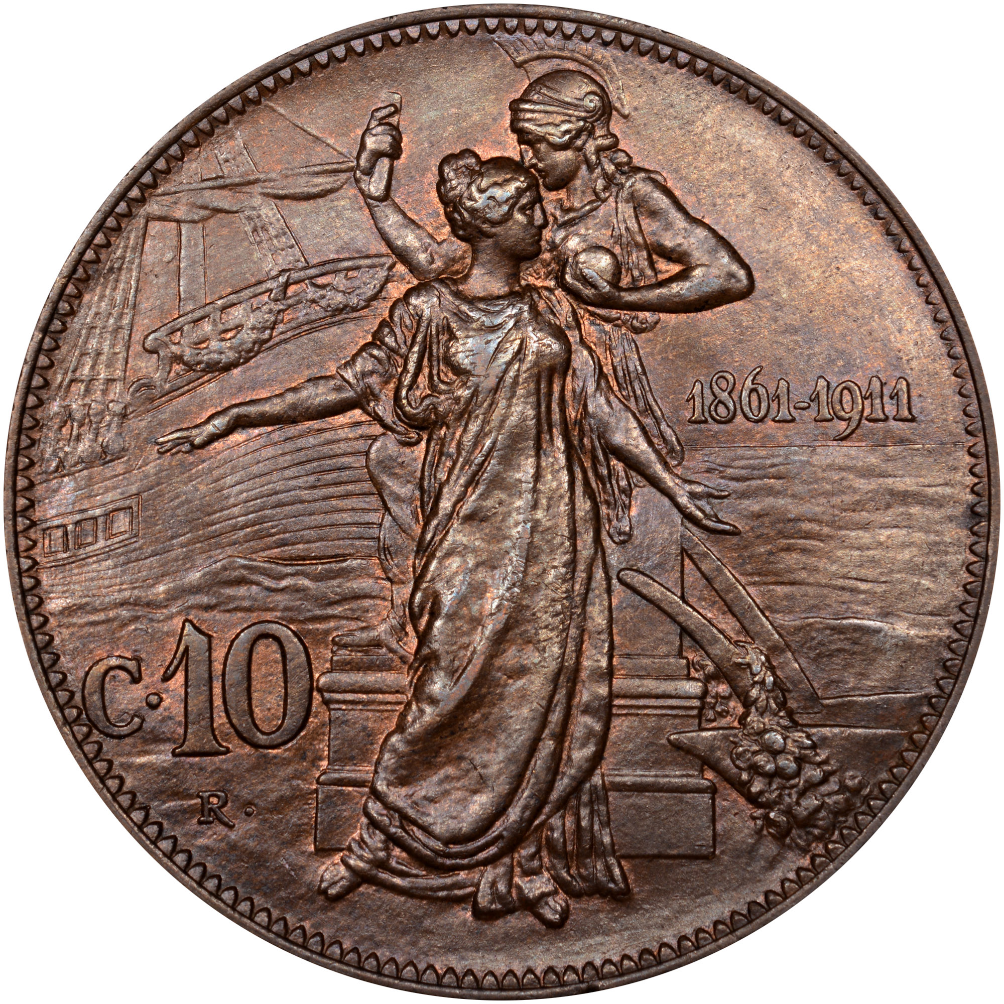 Italy 10 Centesimi KM 51 Prices & Values NGC Italy 10 Centesimi KM 51 Prices & Values NGC