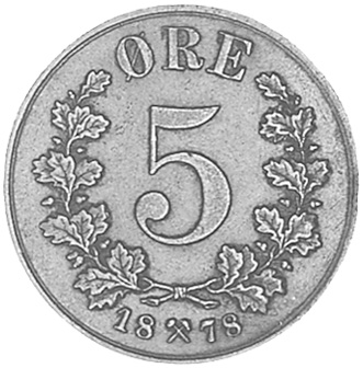Norway 5 Øre KM 349 Prices & Values | NGC