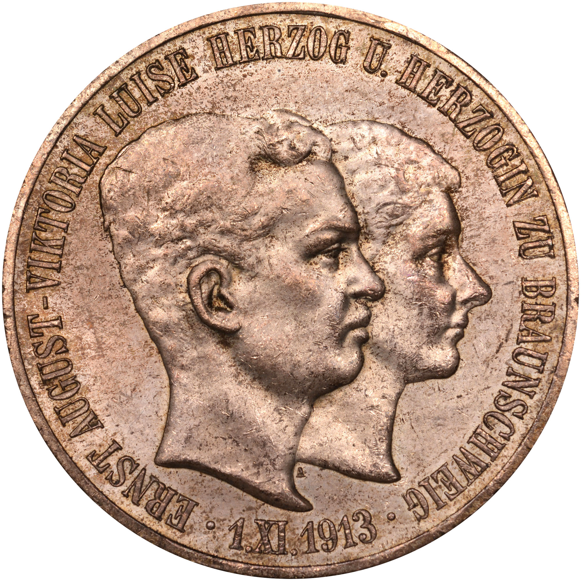 German States BRUNSWICK-WOLFENBÜTTEL 5 Mark KM 1163 Prices & Values |