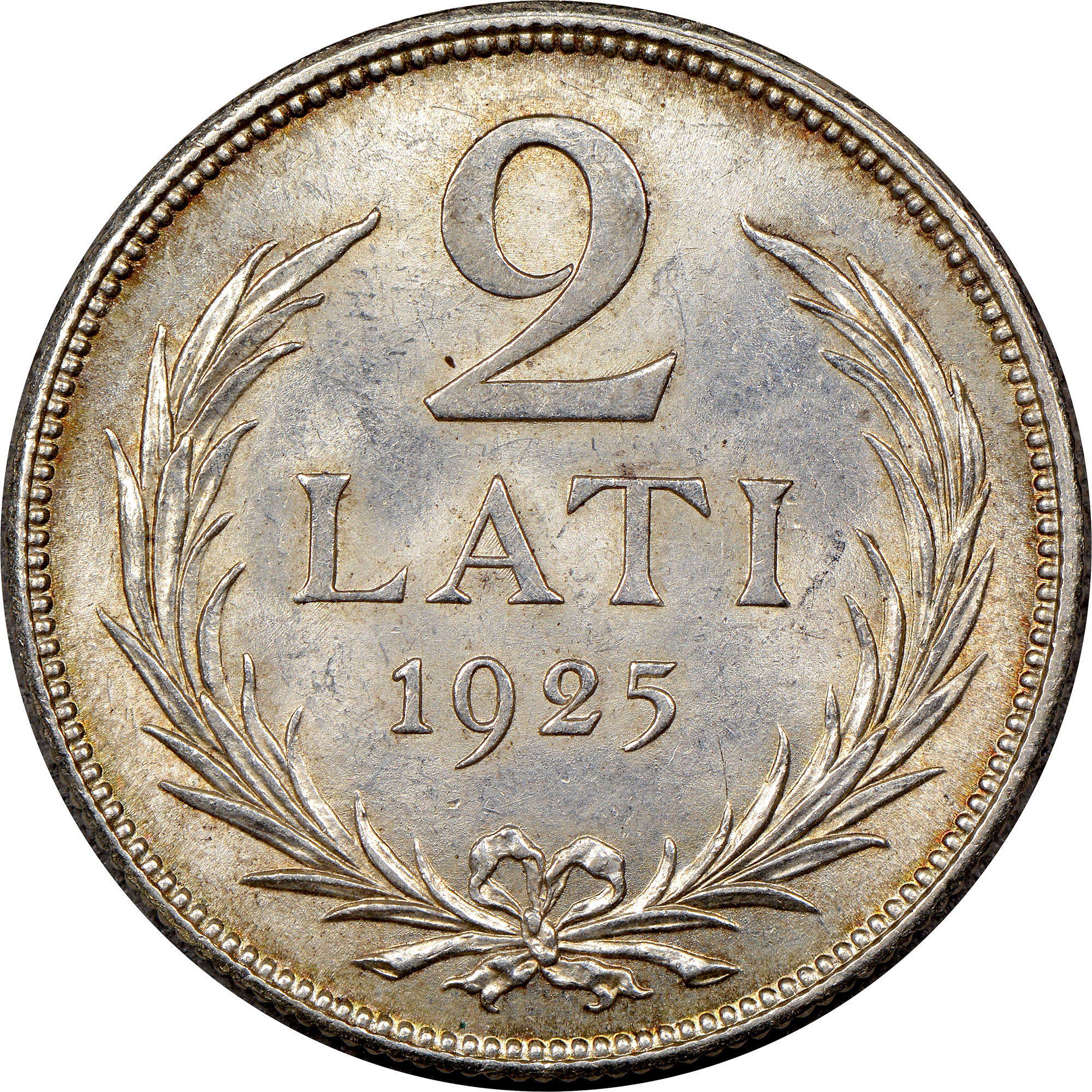 Latvia 2 Lati KM 8 Prices & Values | NGC