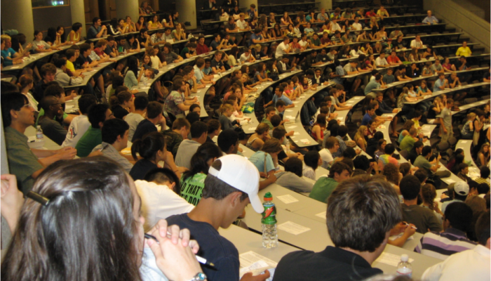 large lecture classroom