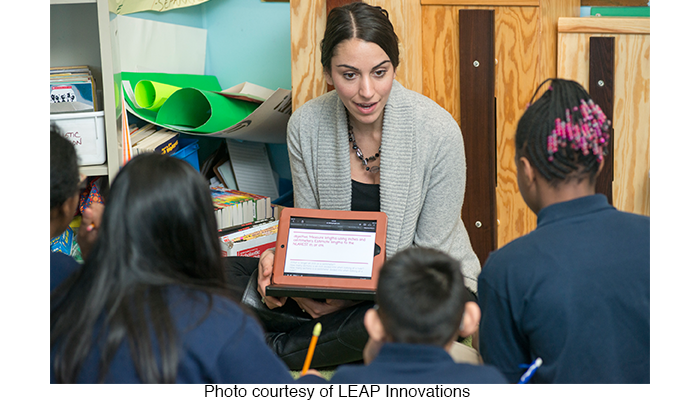 LEAP small group learning with tech