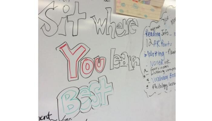 Sit where you learn best