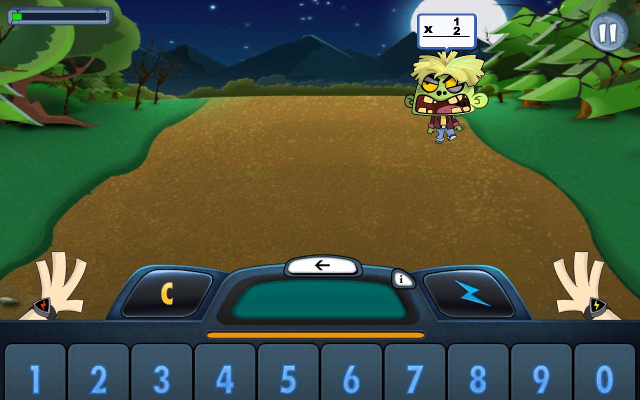 Math vs Zombies Games Educate Kids