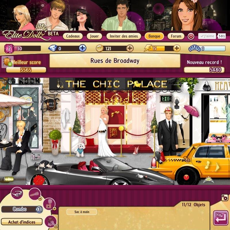 Elite Dollz Glamour Square